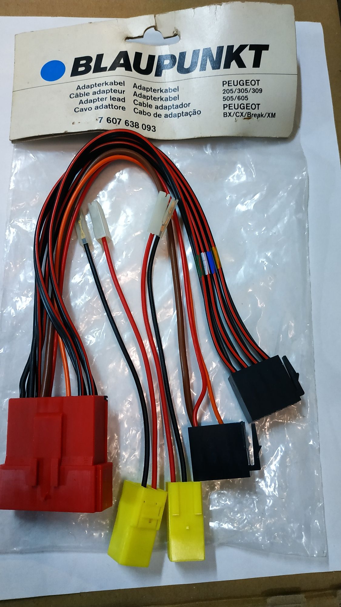 Cablu adaptor blaupunkt peugeot