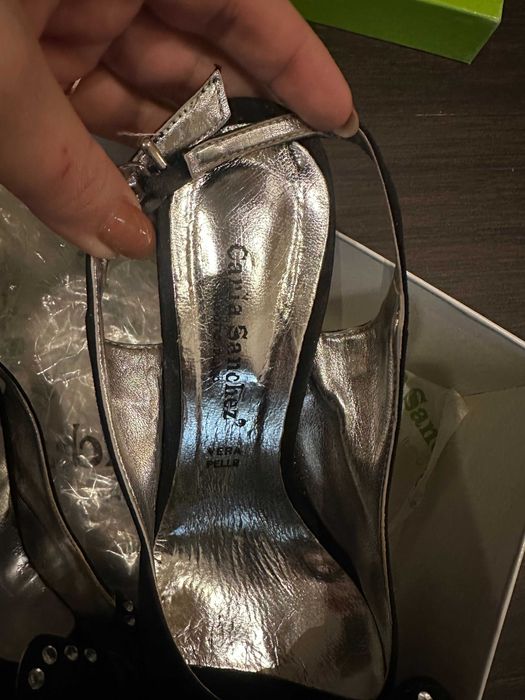 Елегантни Италиански Дамски сандали 38 номер