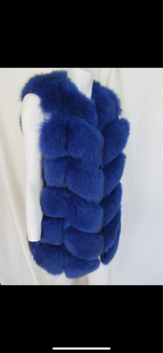 Vesta de blana vulpe