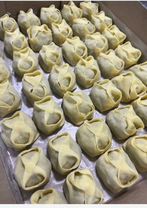 Манты из рубленого мяса