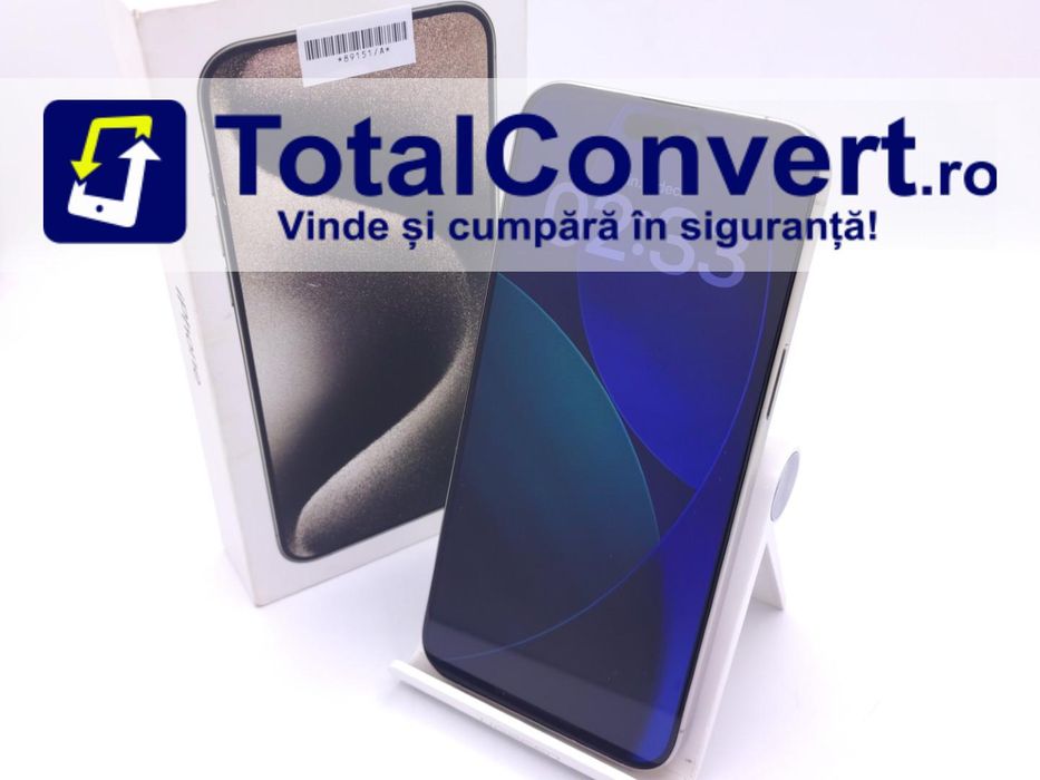 Apple iPhone 15 Pro Max 512GB White, Garantie 24 luni | #D89151