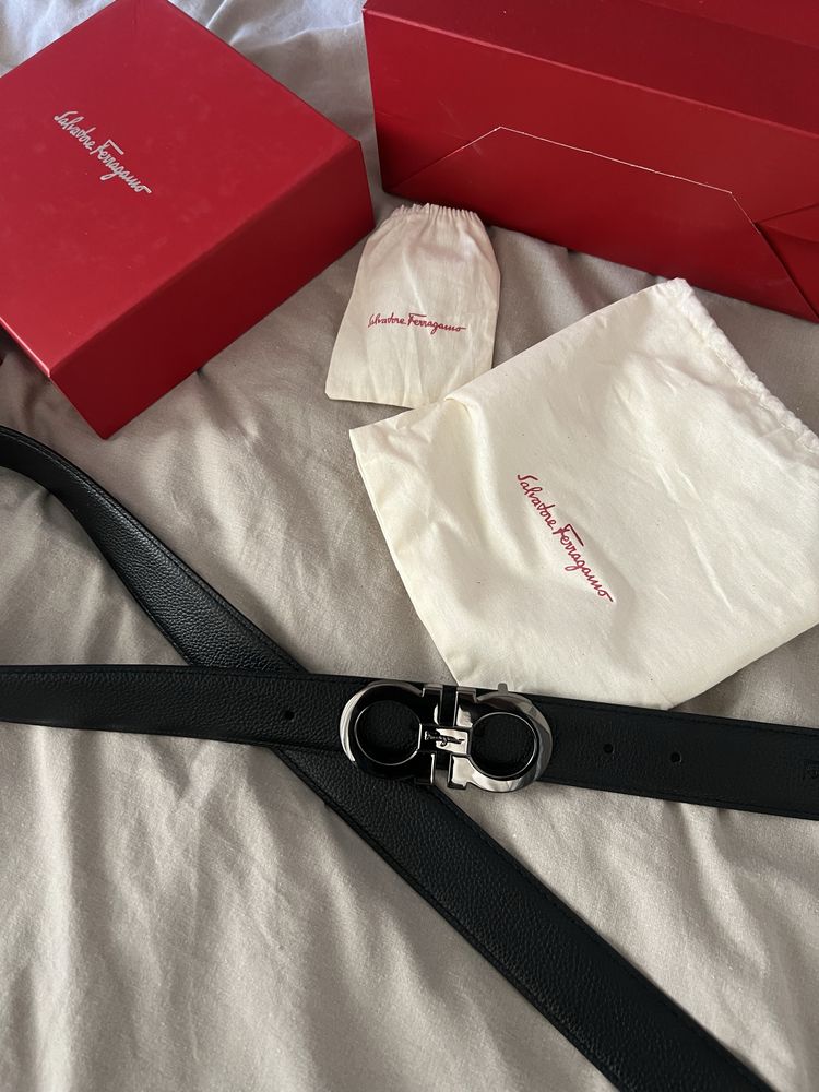 Черен Колан Salvatore Ferragamo