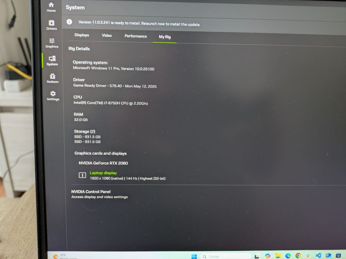Vand laptop gaming