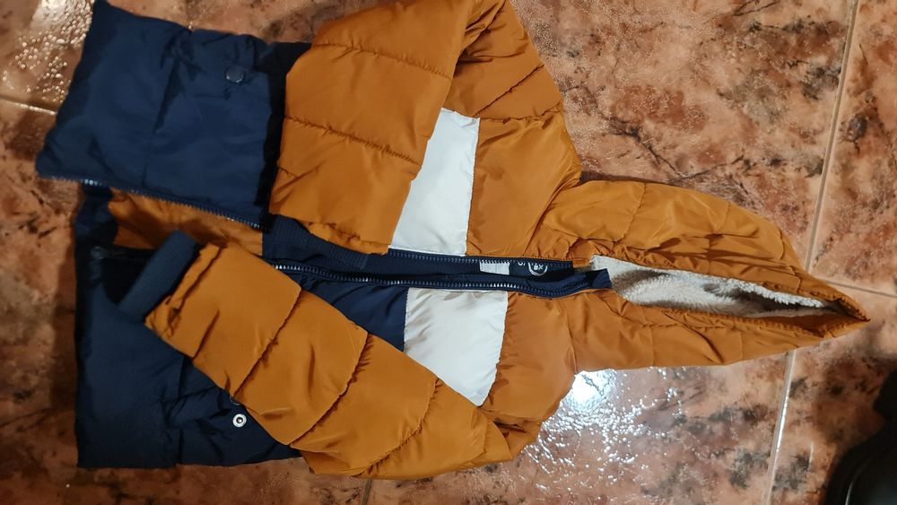 Geacă băiat iarnă  116 cm