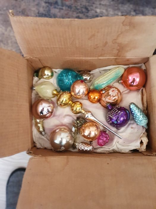 Старинные ёлочные игрушки