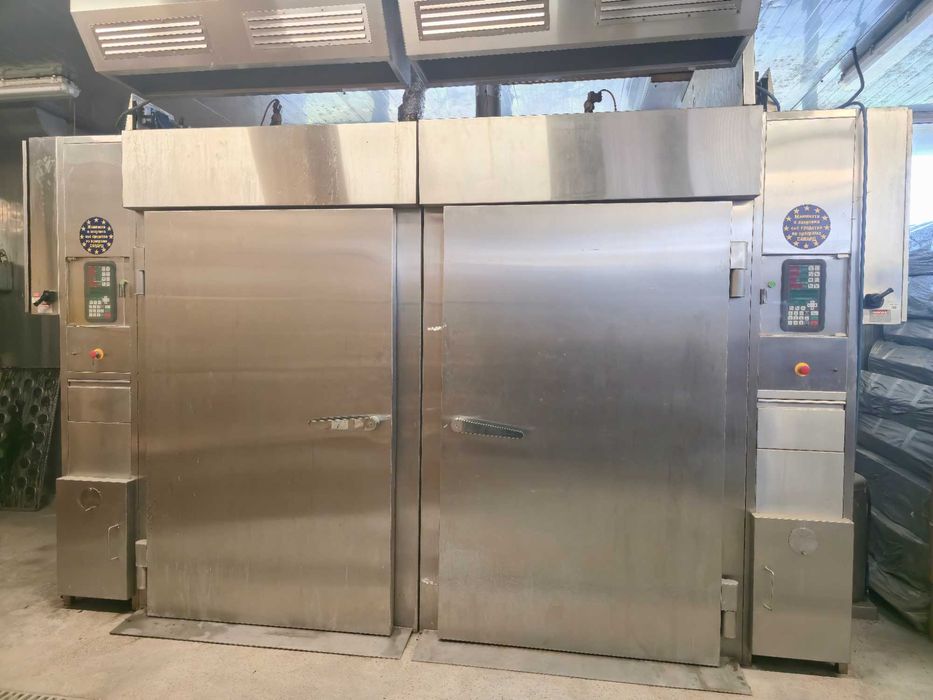 Индустриална опушваща камера за опушване и сушене на месо Fuerpla 22kW