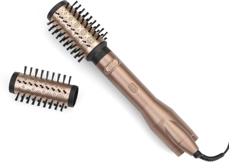 ПРОМО 2г Гаранция Нова Въртяща Керамична Четка за Косa BaByliss AS952E