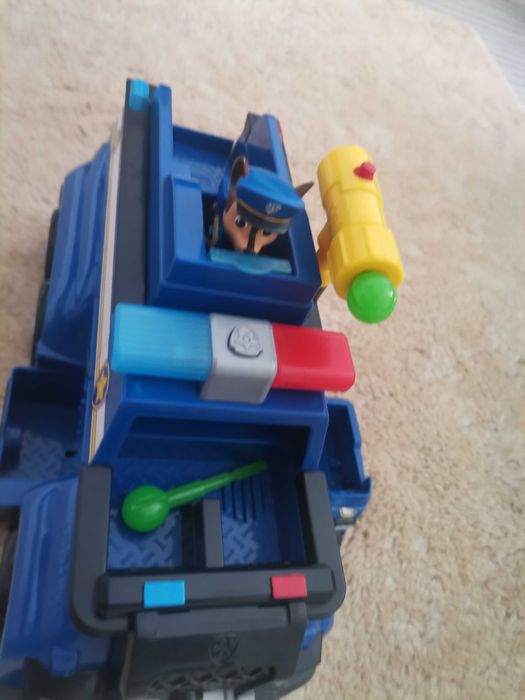 Mașina Chase, cea mai mare, cu sunete, lumini, accesorii