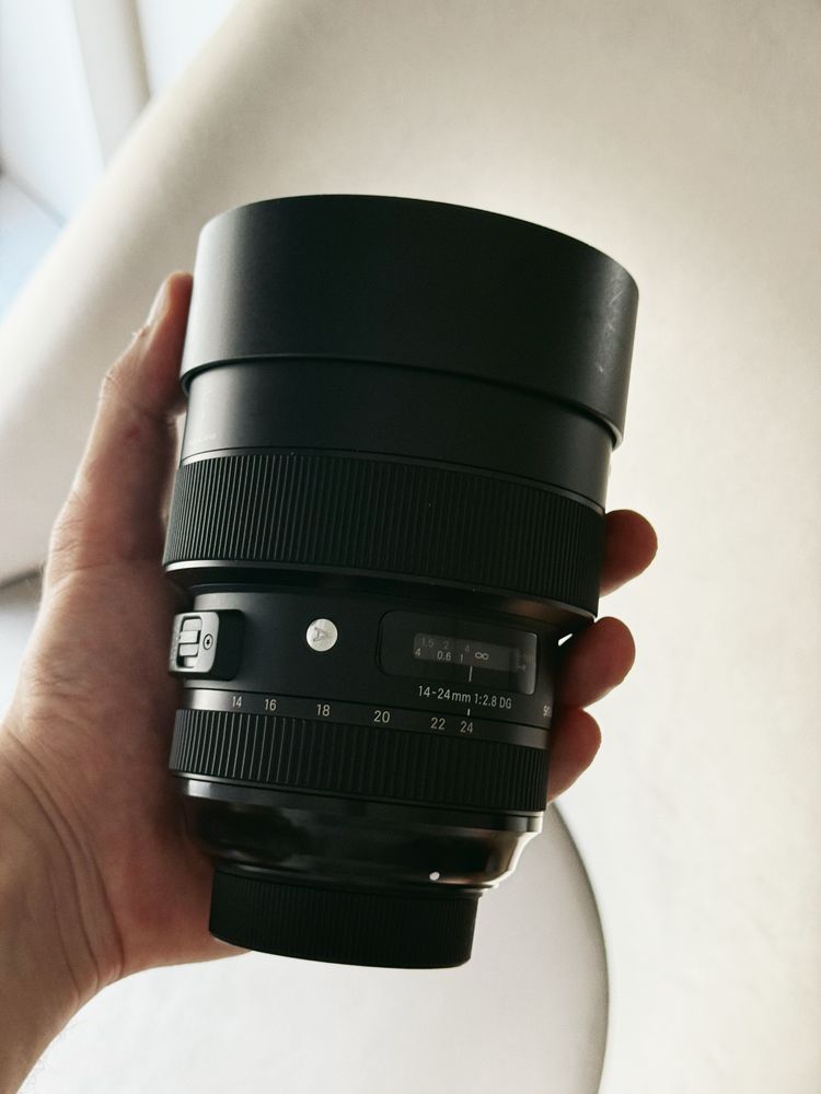 Sigma Art Nikon 14-24 F2.8 full box
