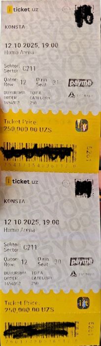 Билет на концерт Конста Konsta