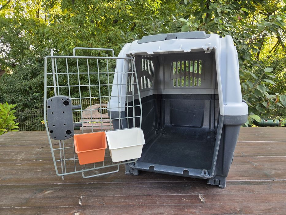 Cusca transport pentru caini pisici sau animale Skudo 4 - 48 x 51 x 6