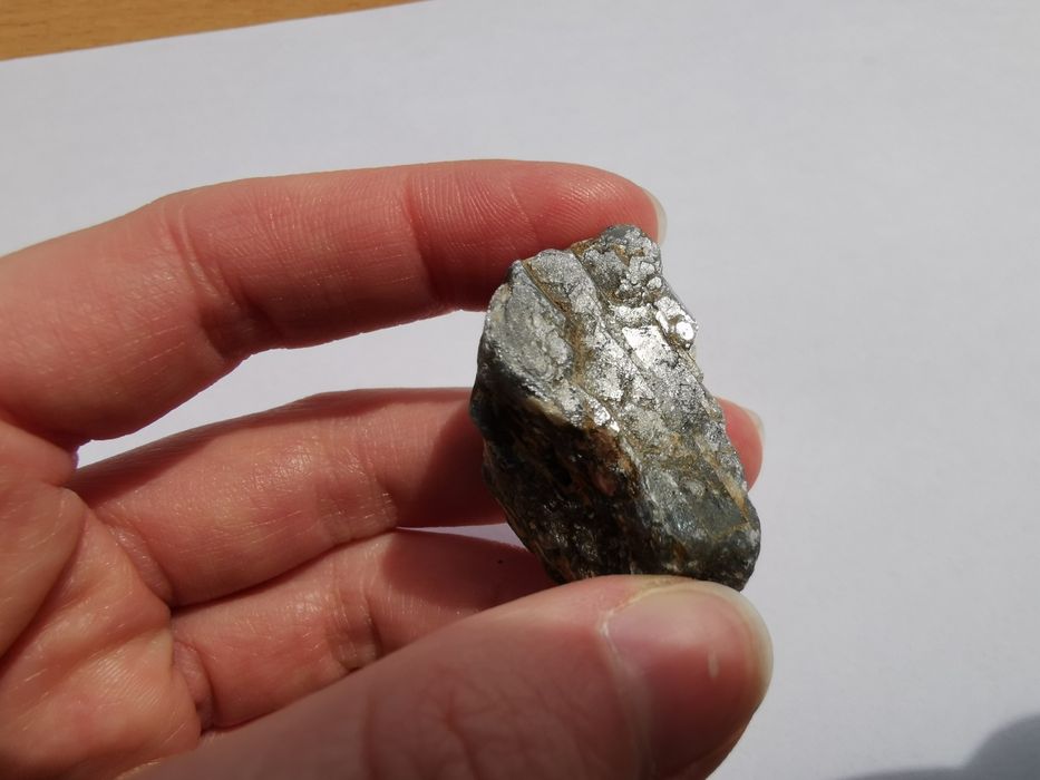 Голяма друза със сапфир (корунд) от Африка