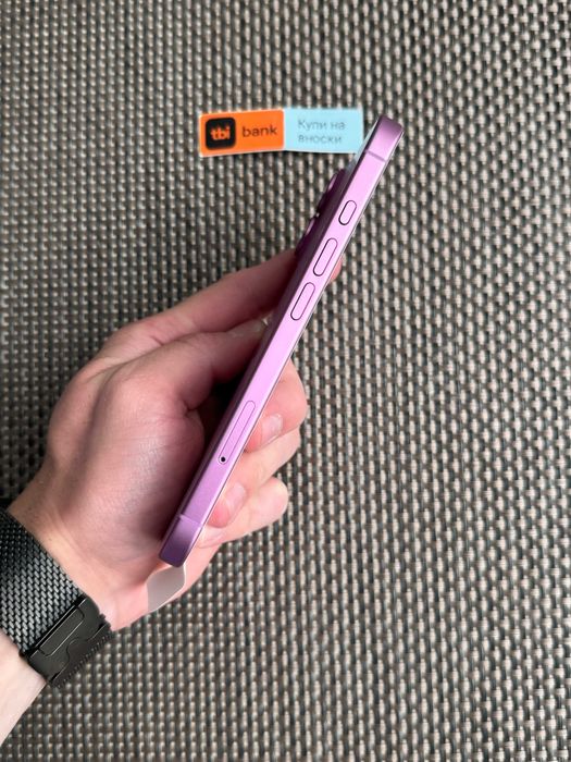 256Gb! iPhone 16 Лизинг от 57лв/м pink КАТО НОВ розов ГАРАНЦИЯ!