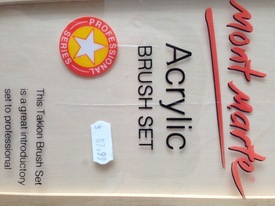 Set 7 pensule acrilic