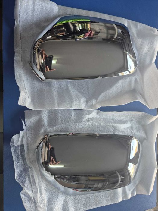 Capace de oglinzi cromate Skoda Octavia 2, II 2004-2009