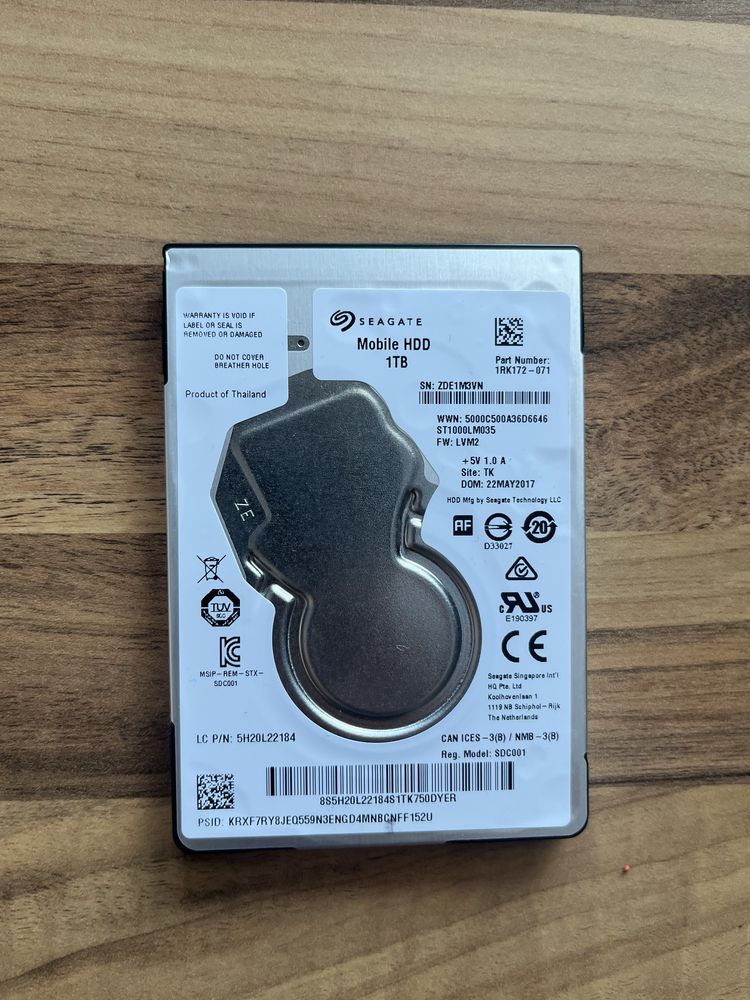 Vand hdd hard disk laptop 1TB