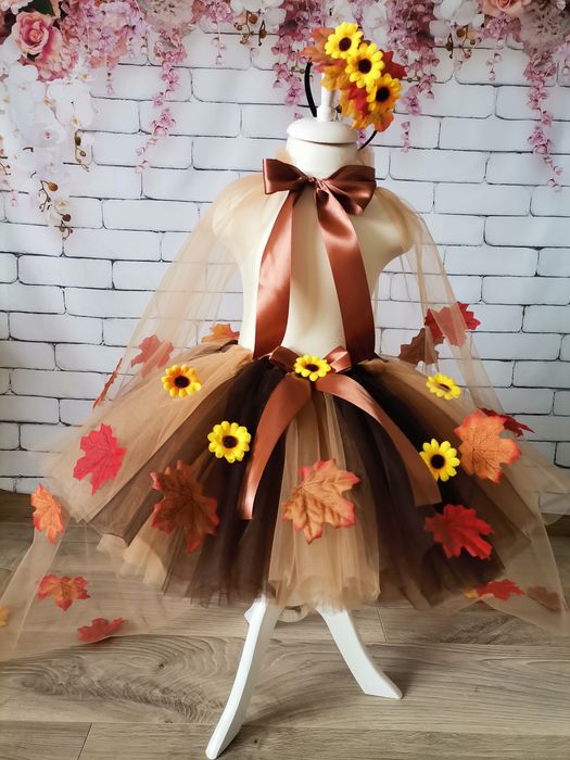 Costum serbare Zâna Toamnei tutu festival carnaval Toamna