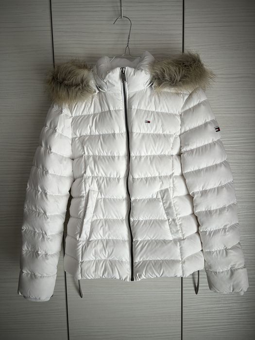 Дамско зимно яке с пух Tommy Hilfiger