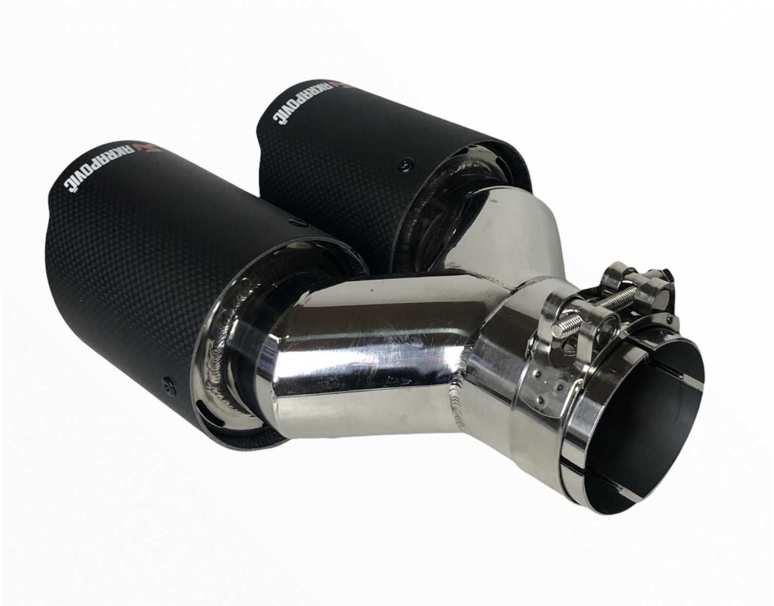 Накрайник За Ауспух Akrapovic Карбон - двуцевка -А3315