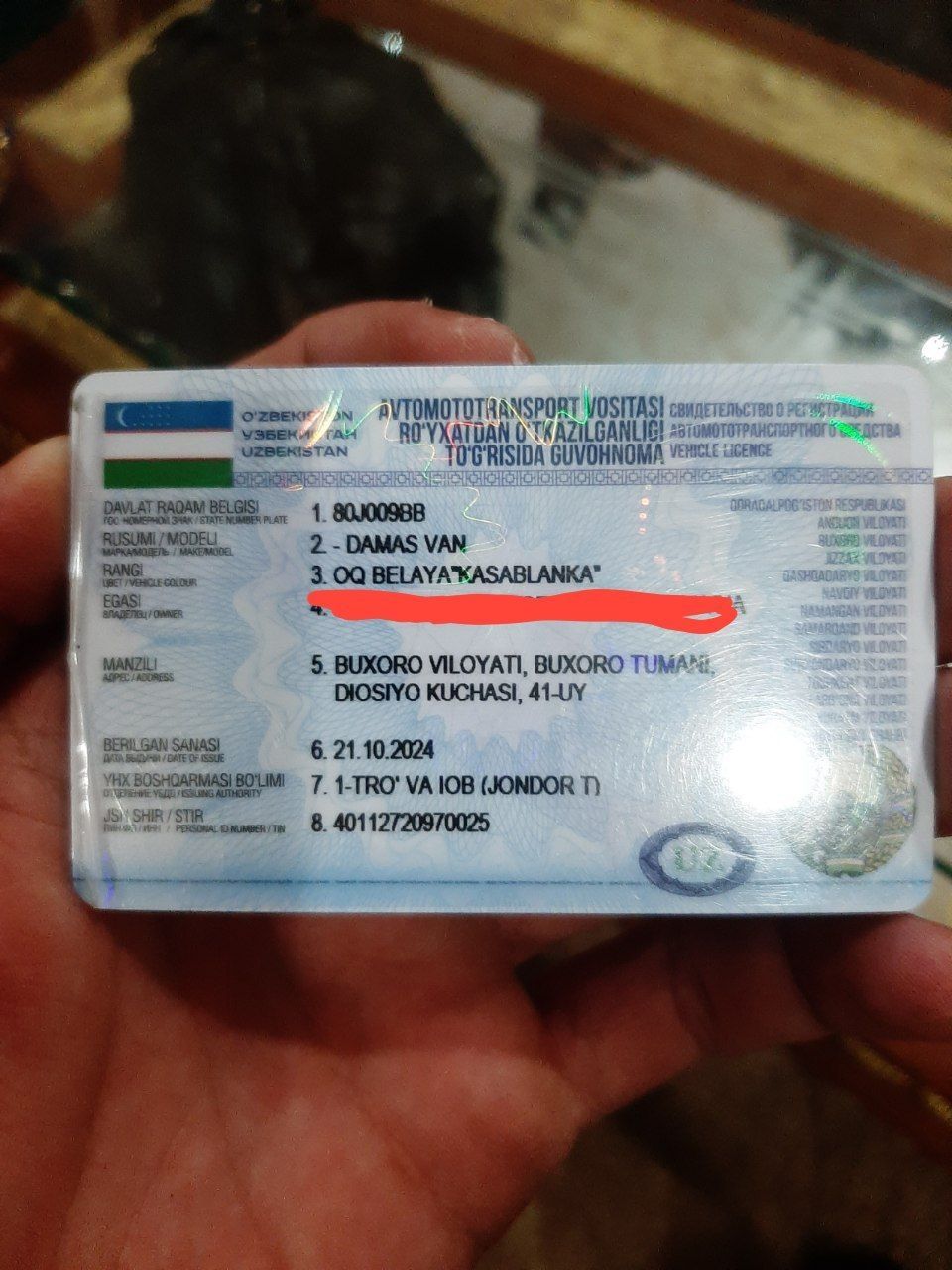 Daewoo Damas ajoyib holatda