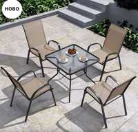 Градински Комплект четери стола с маса Чисто нов