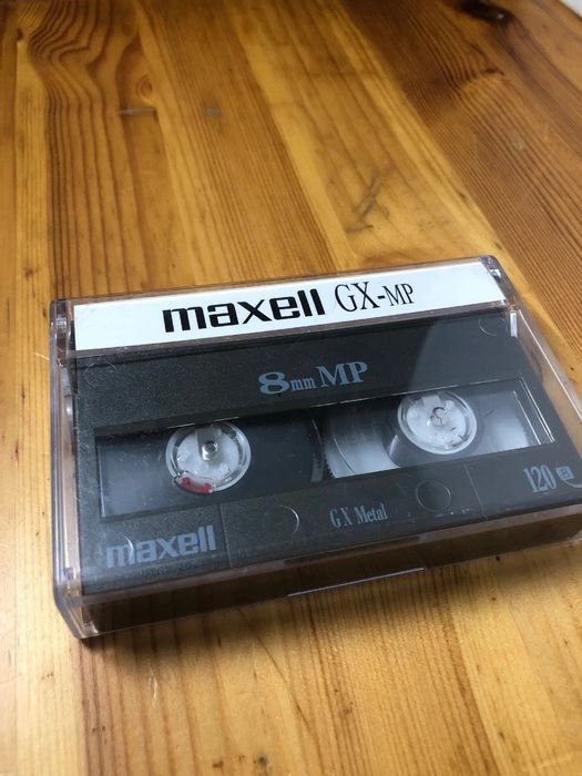 Caseta video 8 mm Maxell  GX-MP 120 min,nou