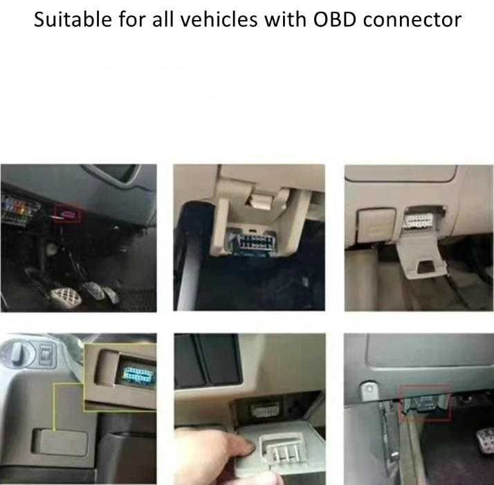 DC 8V-40V към 5V 2.1 A Автомобилно Захранване OBD-2 към USB Женско