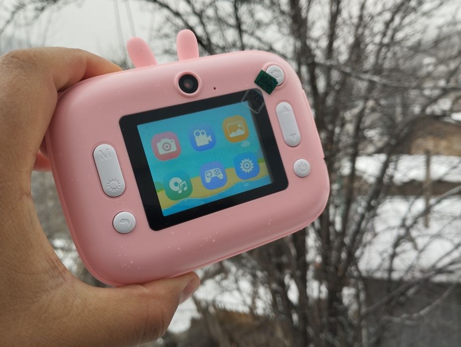 Детский фотоаппарат с моментальной печатью
