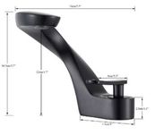 Baterie lavoar baie negru antichizat M2 factura/garantie