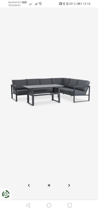 Vând masă terasă reglabilă (doar masa, nu și colțarul) Jysk