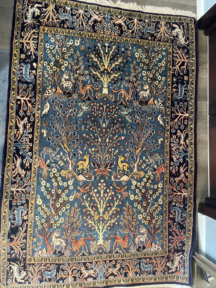 Covor din lana 208/142 cm traditional persan