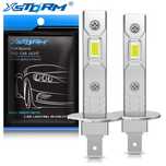Set 2 Becuri LED Faruri - Proiectoare H1 Mini XSTORM 60W 20000LM 6500K