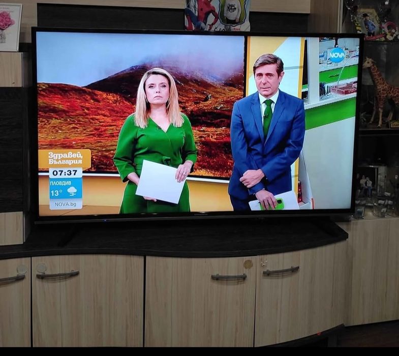 GRUNDIG 55" Smart TV Ultra HD 4K mod 55VLX600 Перфектно работещ!2021г.