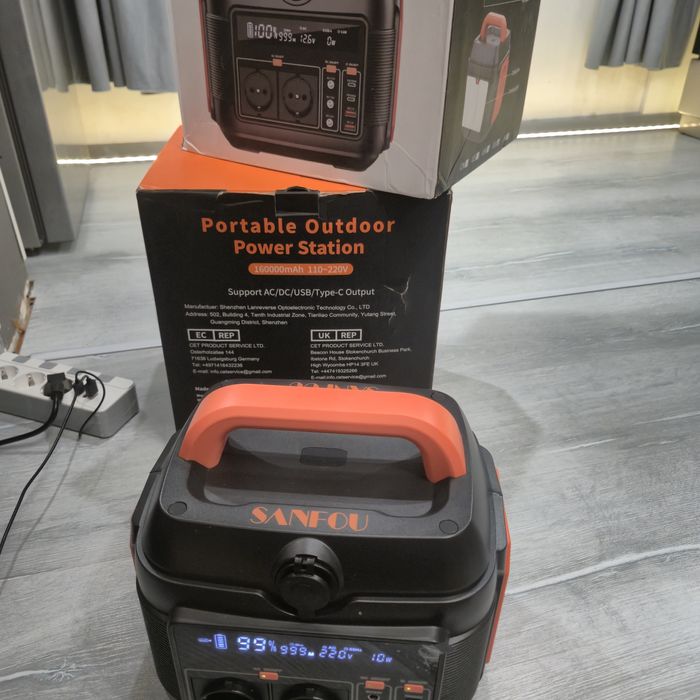 Мощна Преносима електроцентрала с голям капацитет , 576Wh/160000mAh