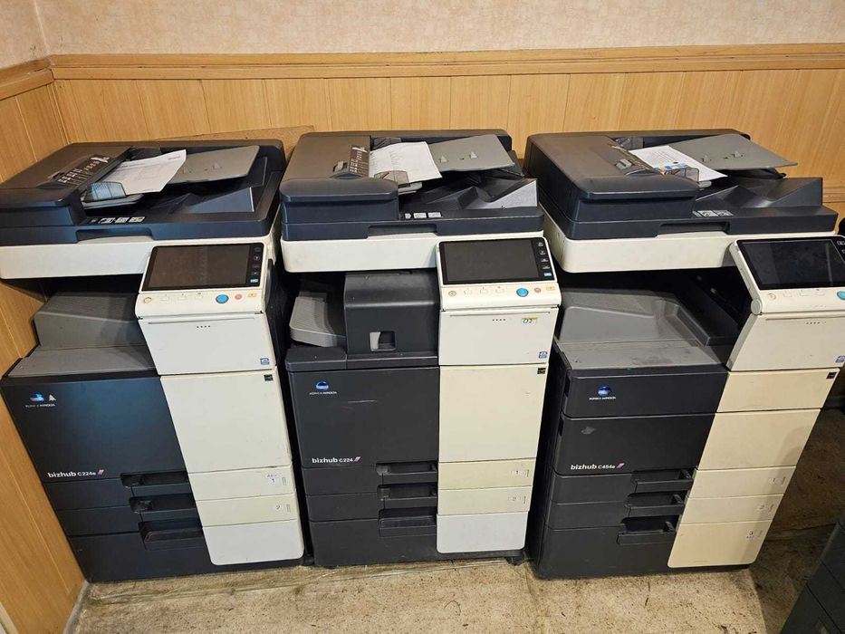 МФУ Konica Minolta A3 формат c224 цветной