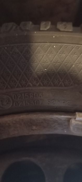 Стоманени джанти с гуми Клебер,16/5х112,/57,1  фолсваген