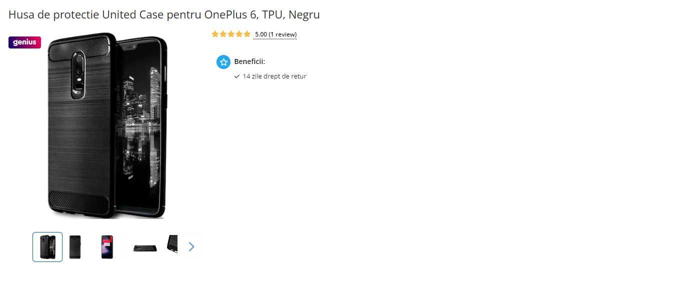 OnePlus 6 Mirror Black 8GB 128GB