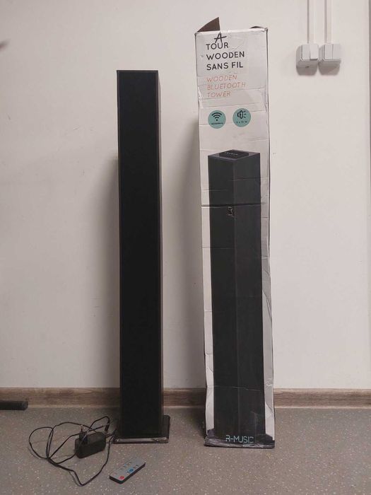 Тонколона R-MUSIC - Wooden Bluetooth Tower RM309224