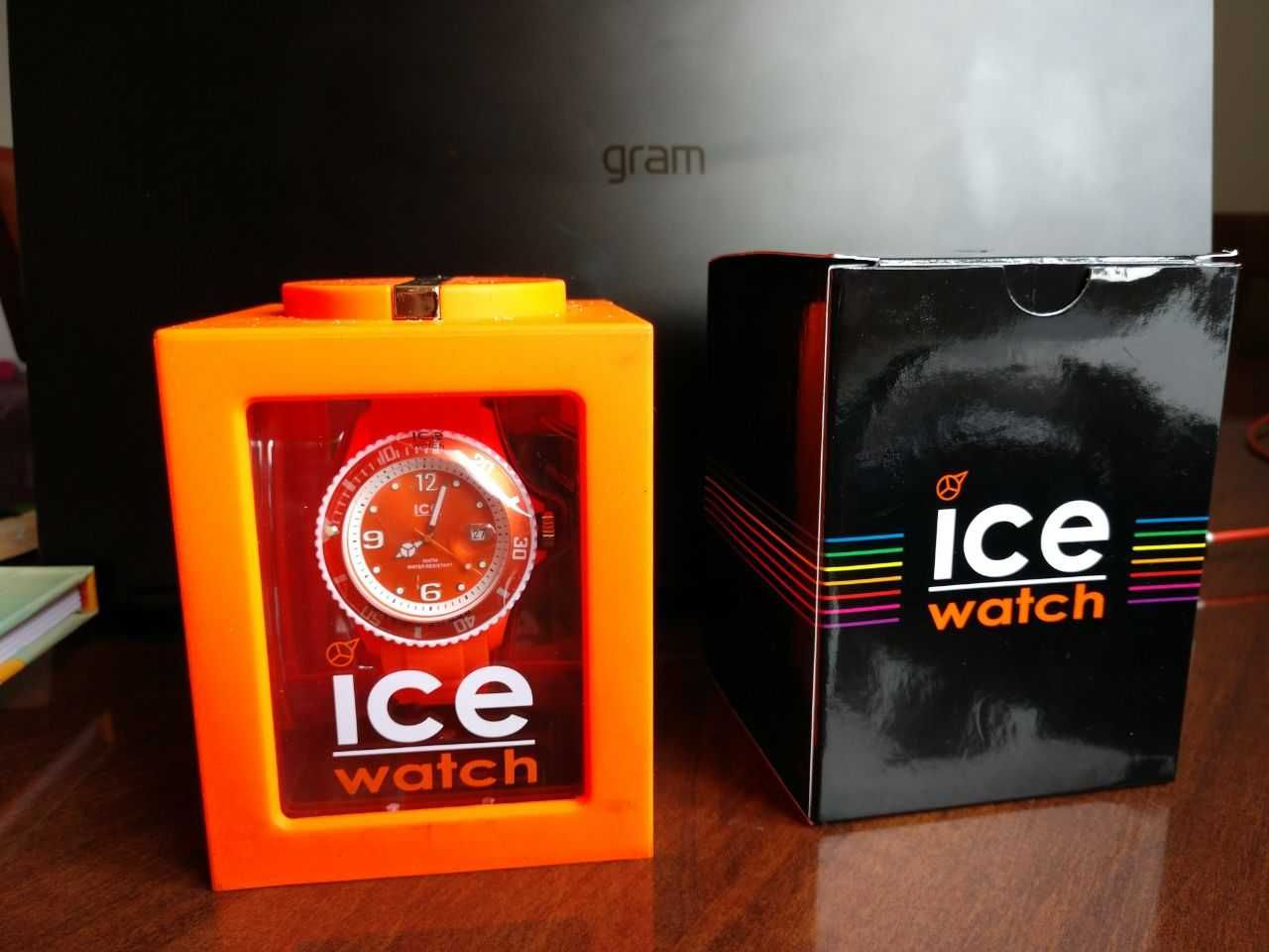 Оранжевые коллекционные часы Ice Watch Можно на подарок Своя цена 120$
