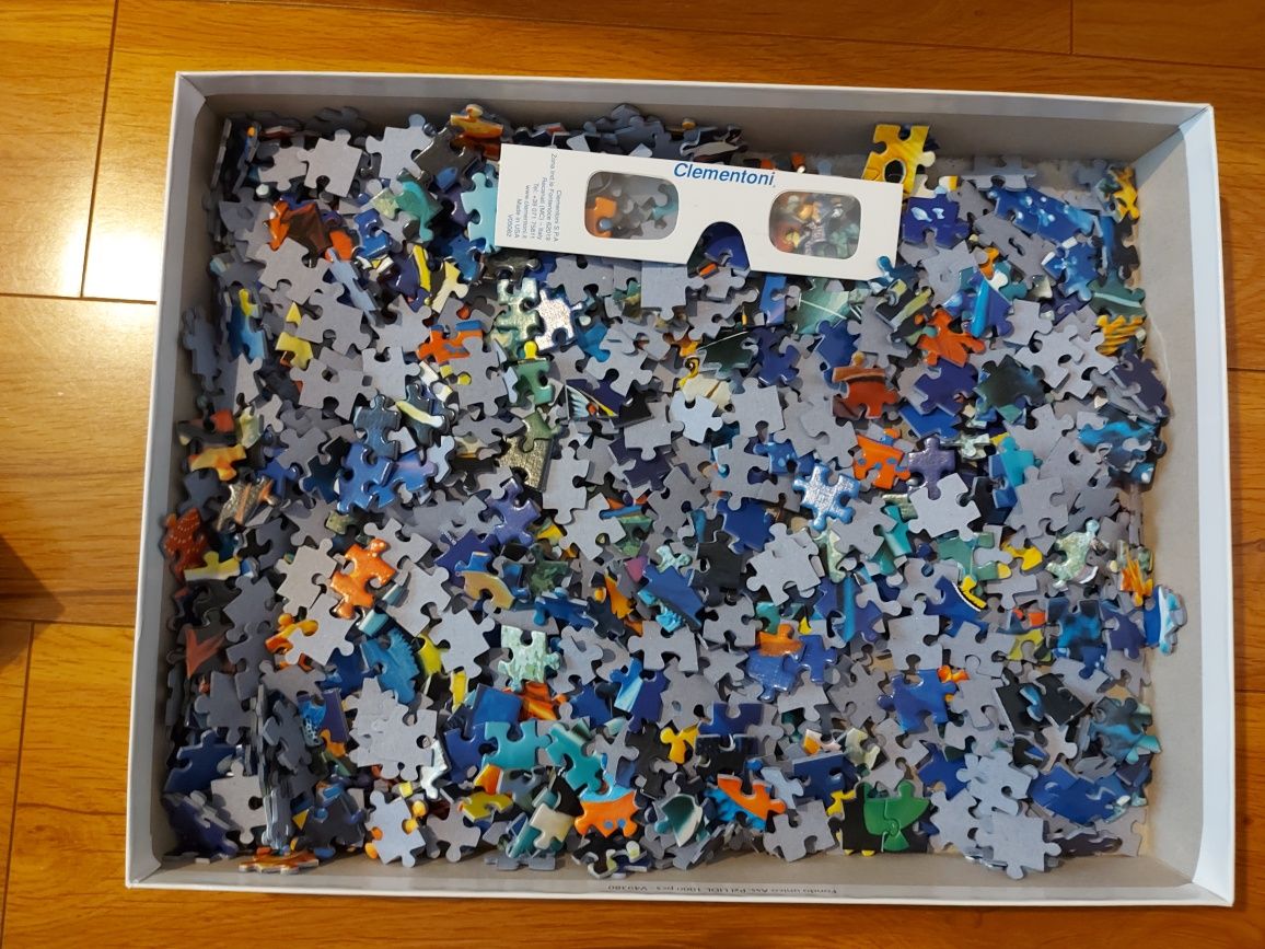 Puzzle 3D Clementoni Delfin, 1000 piese