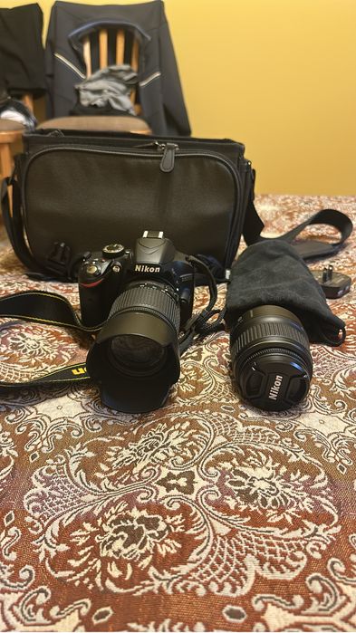 Nikon d3200 с новыми линзами и объективом