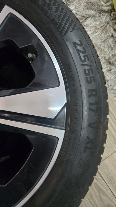 Roti iarna Bmw 17 inch , cauciucuri continental winter contact 225 55