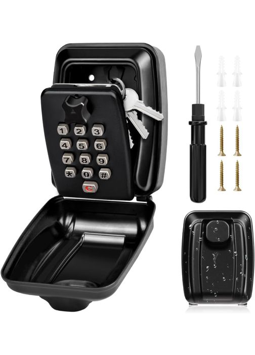 Cutie de chei pentru exterior, curie robusta si impermeabila