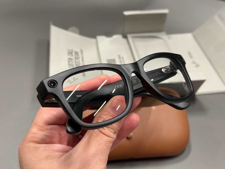 Ray-Ban Meta WAYFARER Gen 2, marime L, Transition Lens, Graph. Green