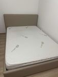 Pat cu saltea 160x200