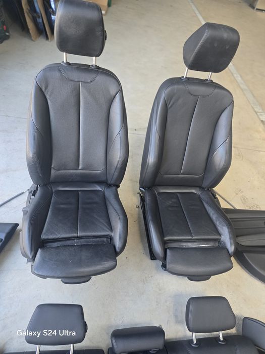 Interior piele sport recaro negru cu incalzire bmw f30