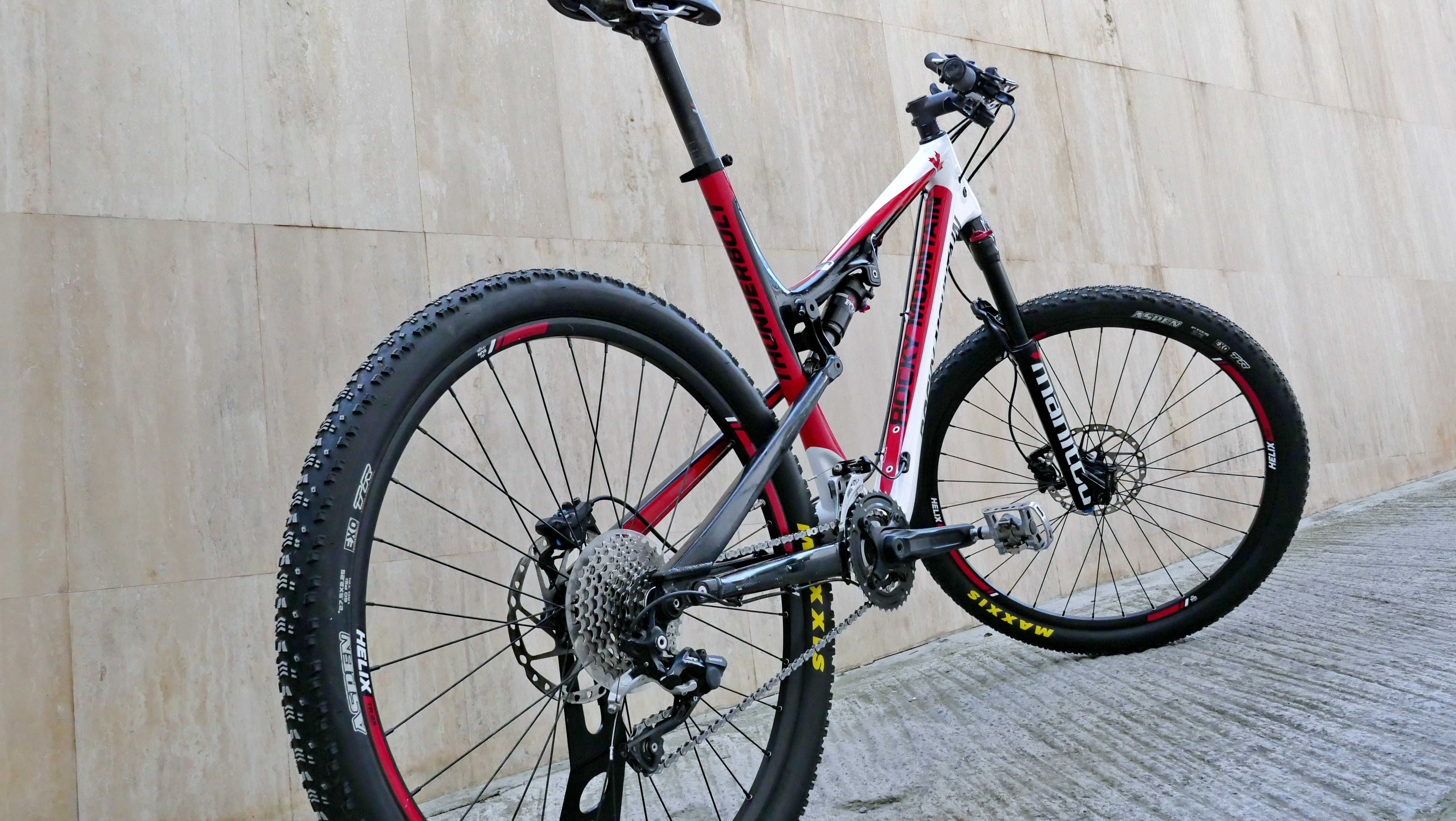 Rocky Mountain Thunderbolt, 27.5 XL, карбон, 120 ход, 2х10 Deore XT