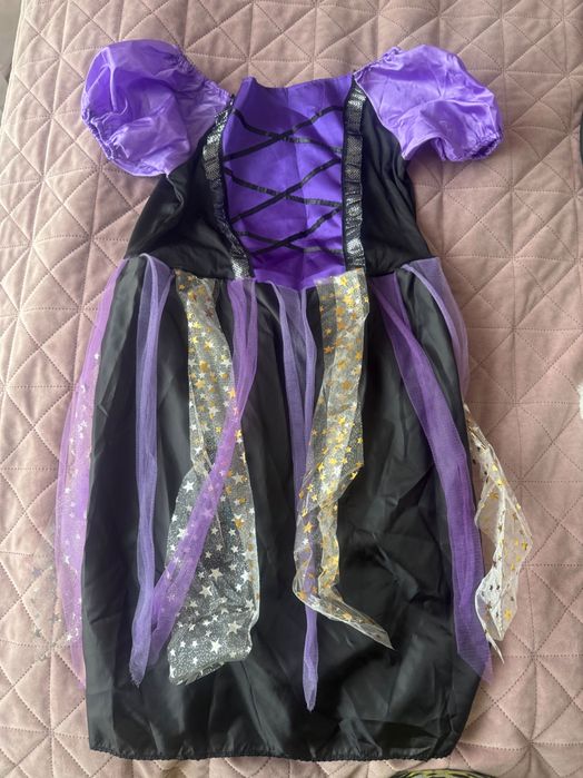 Детска  Рокля Елза, рокля на танцьорка на фламенко, на вещица, зайче