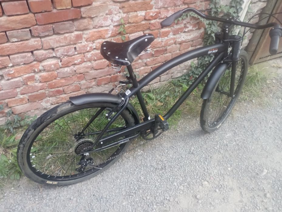 Bicicleta Caffe Racer cro-mo