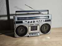 Boombox SANYO M-9830 LU, radio casetofon de colecție, vintage